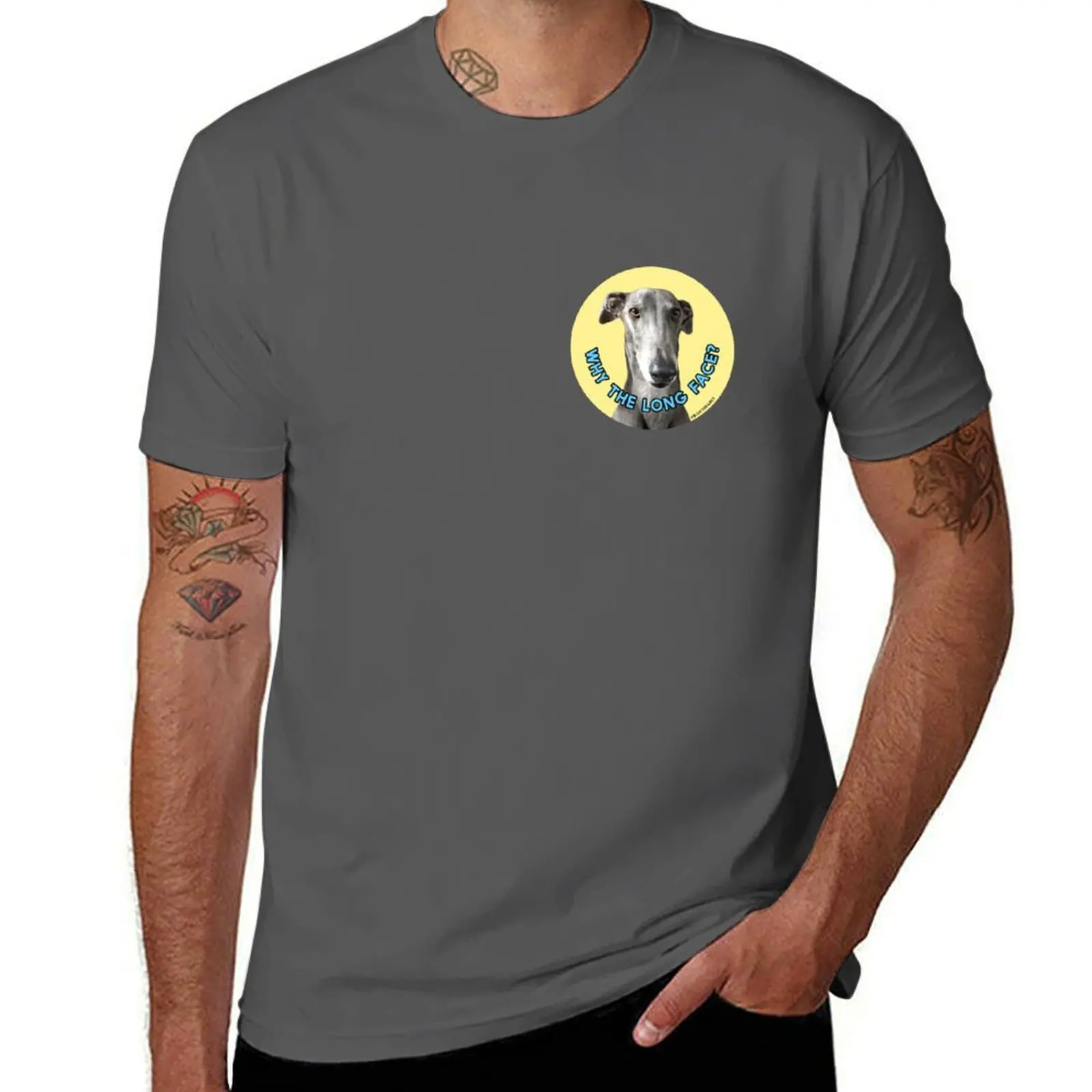 

Why the Long Face T-Shirt gifts for boyfriend luxury designer Funny t-shirts graphic t shirt vintage fitted t shirts for men