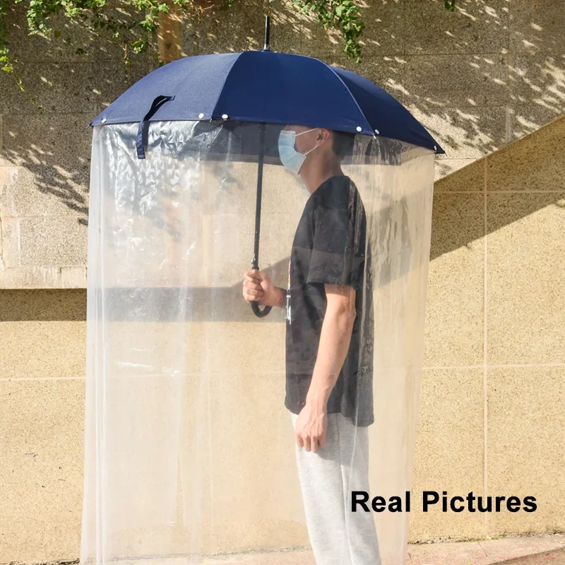 Really cool clear long full body umbrella dome umbrella that covers your body for sale