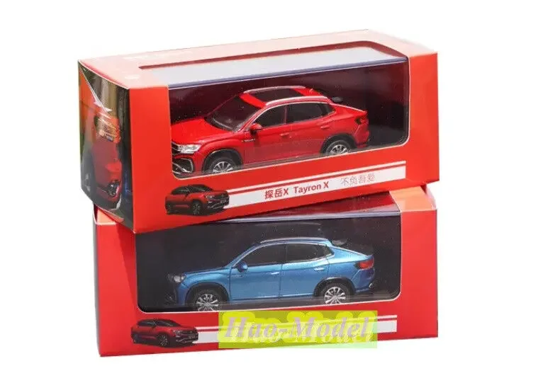 1:43 For FAW Volkswagen TAYRON X SUV Model Car Alloy Diecast Metal Toys Boys Birthday Gifts Hobby Display Collection Ornaments