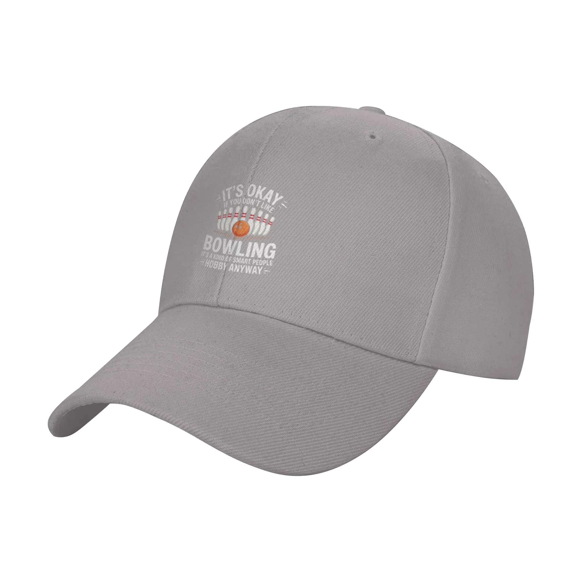 Hot Sale Smart Hobby Bowling Okay If You Don t Like It Anyway Baseball Cap  Lightweight Caps Women  Gardening Caps Women