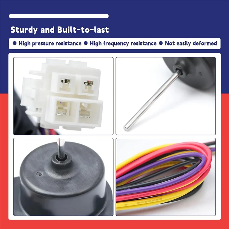 A92P EAU65058511 Refrigerator Condenser Fan Motor Assembly Compatible Motor Parts Replace RFD3410A111A