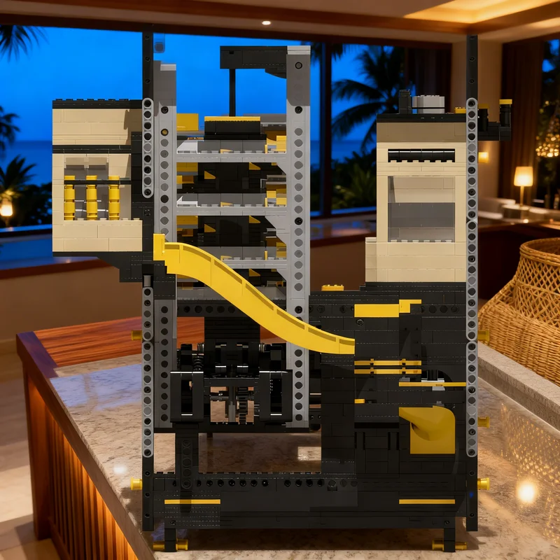 

2943pcs MOC GBC Tower 2 Module 02 Technical Model Building Blocks Creative Gift DIY Display Decor Adult Premium Kids Desk Home