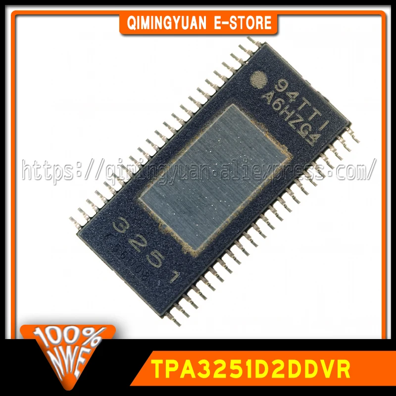 1~20PCS/LOT TPA3251D2DDVR TPA3251D2DDV TPA3251 3251 HTSSOP44 100% New Original in stock