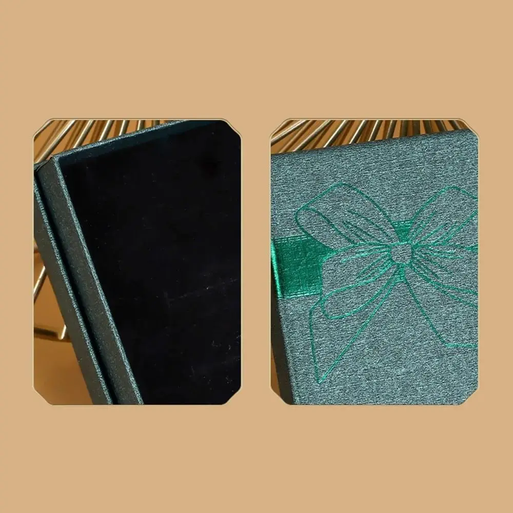 

Коробка-органайзер для украшений с красивым бантом, контейнер для хранения ювелирных изделий, подарочная коробка для украшений