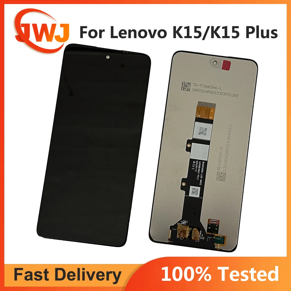 

ЖК-дисплей с сенсорным экраном и дигитайзером в сборе для Lenovo K15 Plus