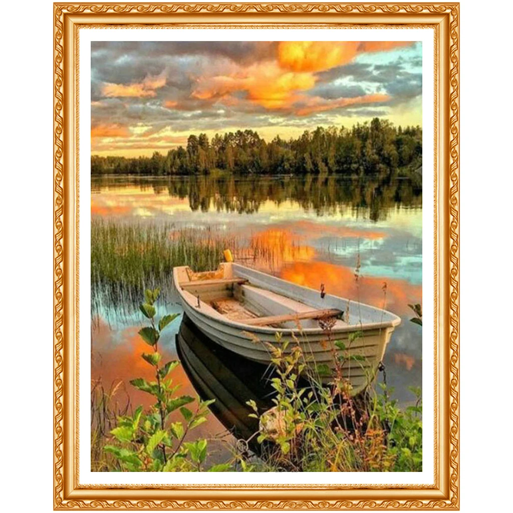 natural scenery Full Diamond Embroidery 5D diy Diamond Painting 3d picture image Cross-Stitch Diamond  mazayka Crafts art