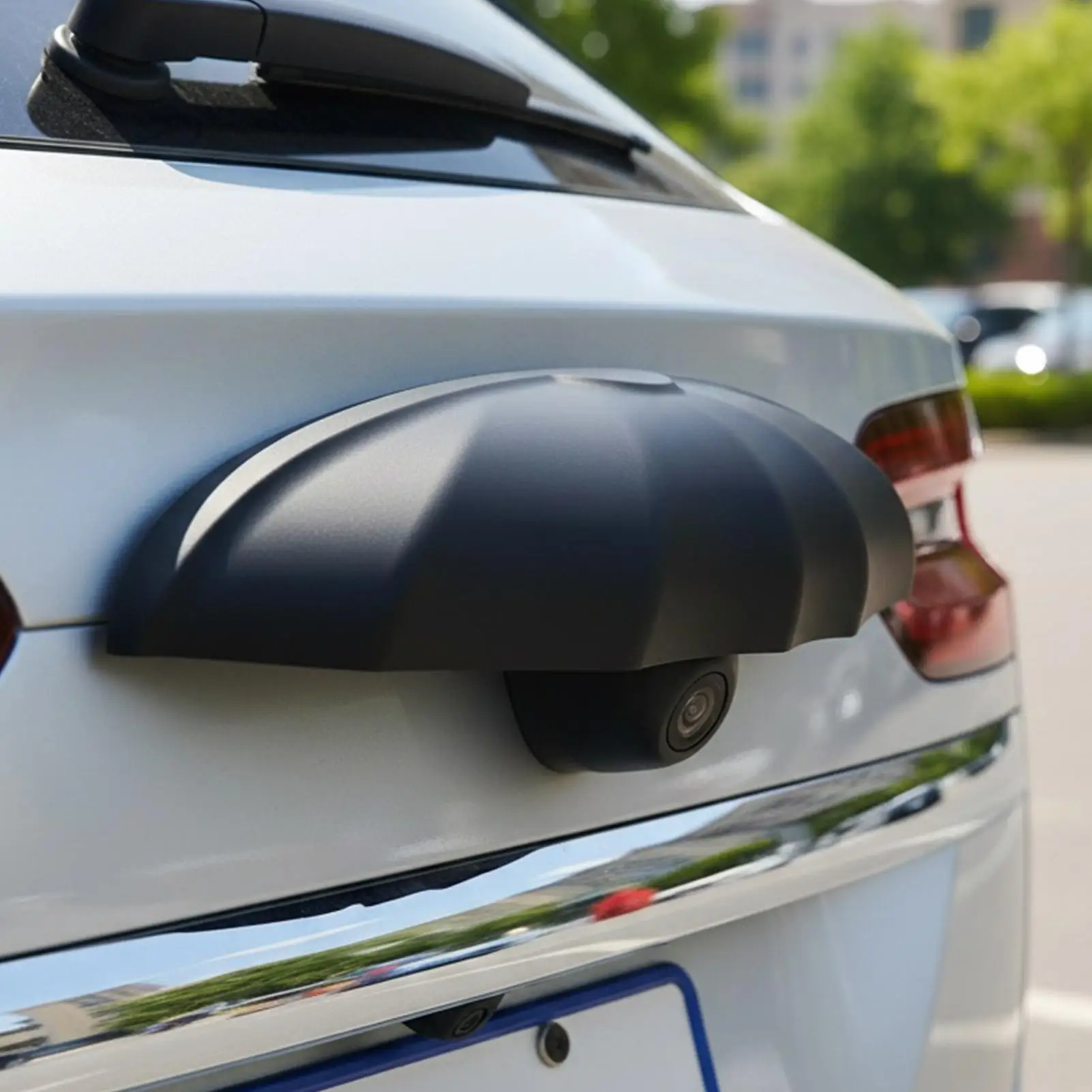 Rearview Camera Range Cover Reversing Mirror Shield Waterproof Silicone Car Reversing Camera Anti-Rain Cover for Tractor Trailer