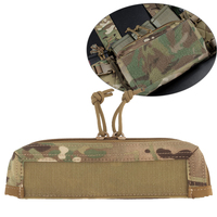 NK MK4 Chest Rig Full Top Zipper Insert Pouch Storage Pocket Double Zipper Cover Military Tactical Vest Extending Gear