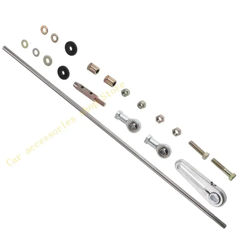 

T21E Transmission Column Shifter Linkage Adjustable for 200 200-4R 350 700-R4 Replace Universal