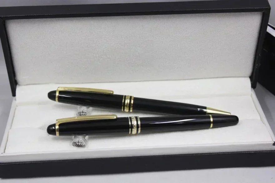 Bolígrafo de resina de lujo de 2025 Mb, pluma estilográfica Rollerball de lujo 163 para escribir regalo