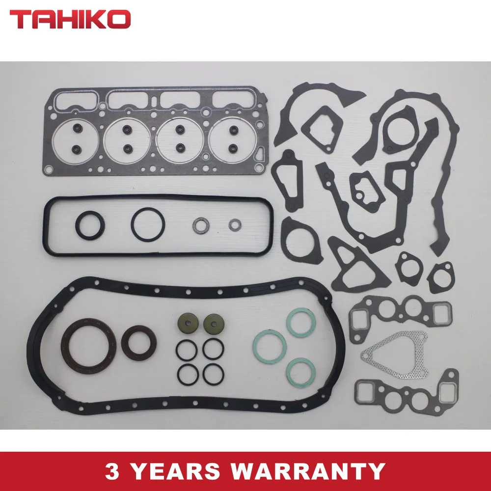 FIT For TOYOTA COROLLA E7 DAIHATSU CHARMANT 1.3 A35 LITEACE KM2 STARLET KP6 Full Head Gasket SET 4K 4KC VRS 04111-13033 50029400