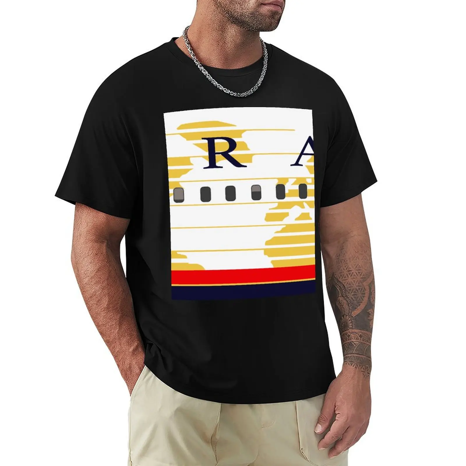 Plane Tees - Trans World Airlines (TWA) Final Livery T-Shirt Anti-Pilling Casual T-Shirt