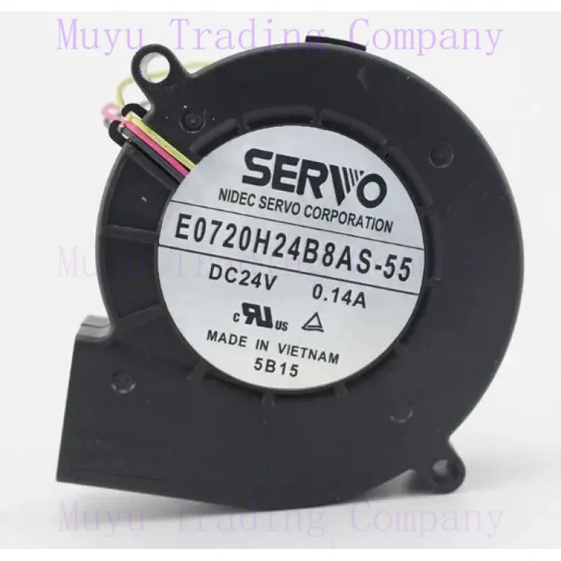 Authentic FOR SERVO E0720H24B8AS-55 DC24V 0.14A  7020 three-wire converter blower fan