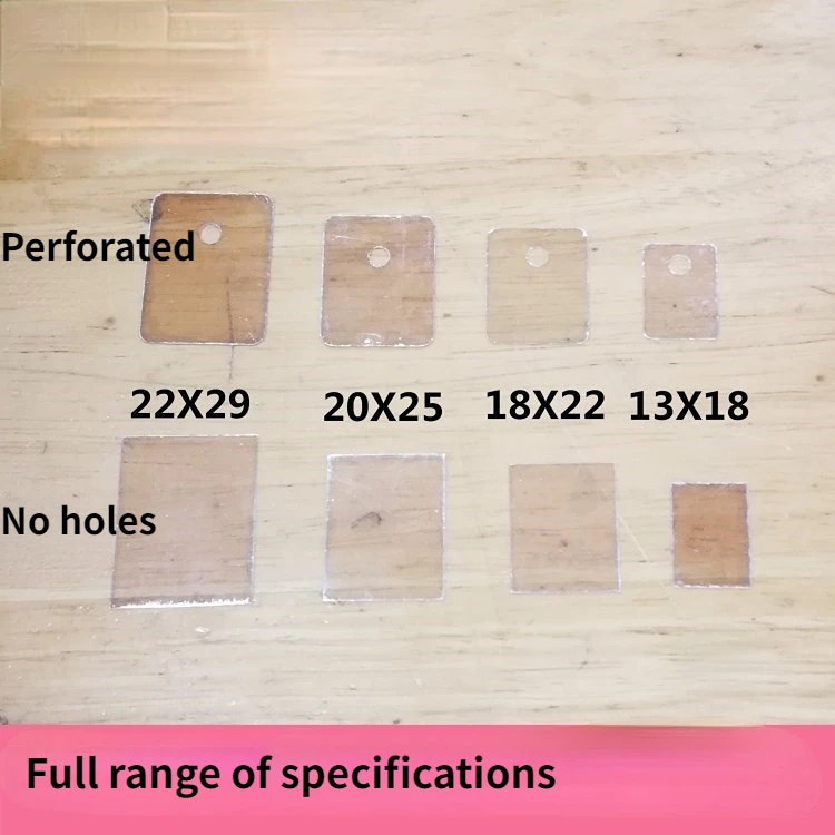 

Imported Mica Sheet TO-220 TO-247 TO-264 Transparent Mica Sheet High Temperature Insulating Mica Gasket