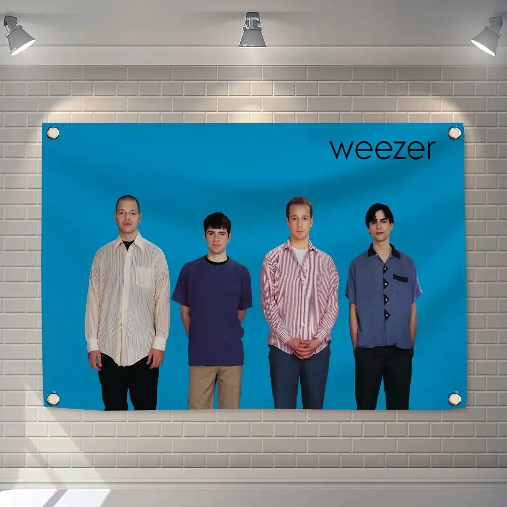 Band W-Weezer Pinkerton  Flag Decoration Outdoor Picnic Party Home Camping Party Art Hanging Banner