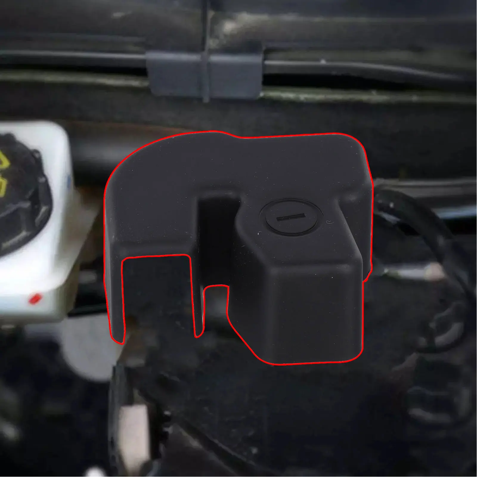 

Крышка аниодного отсека автомобильного аккумулятора для защиты аккумулятора, абсолютно новая, простая установка, высокая надежность