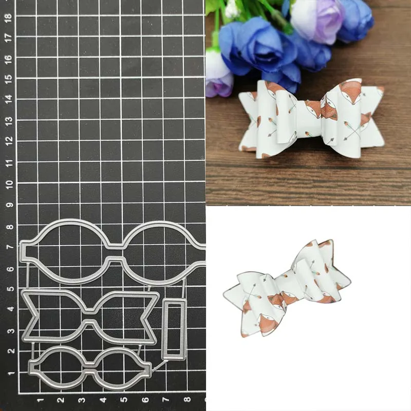 

Bow Metal Cutting Dies DIY decoration Embossing Handicrafts Template Scrapbook paper card craft Dies mould