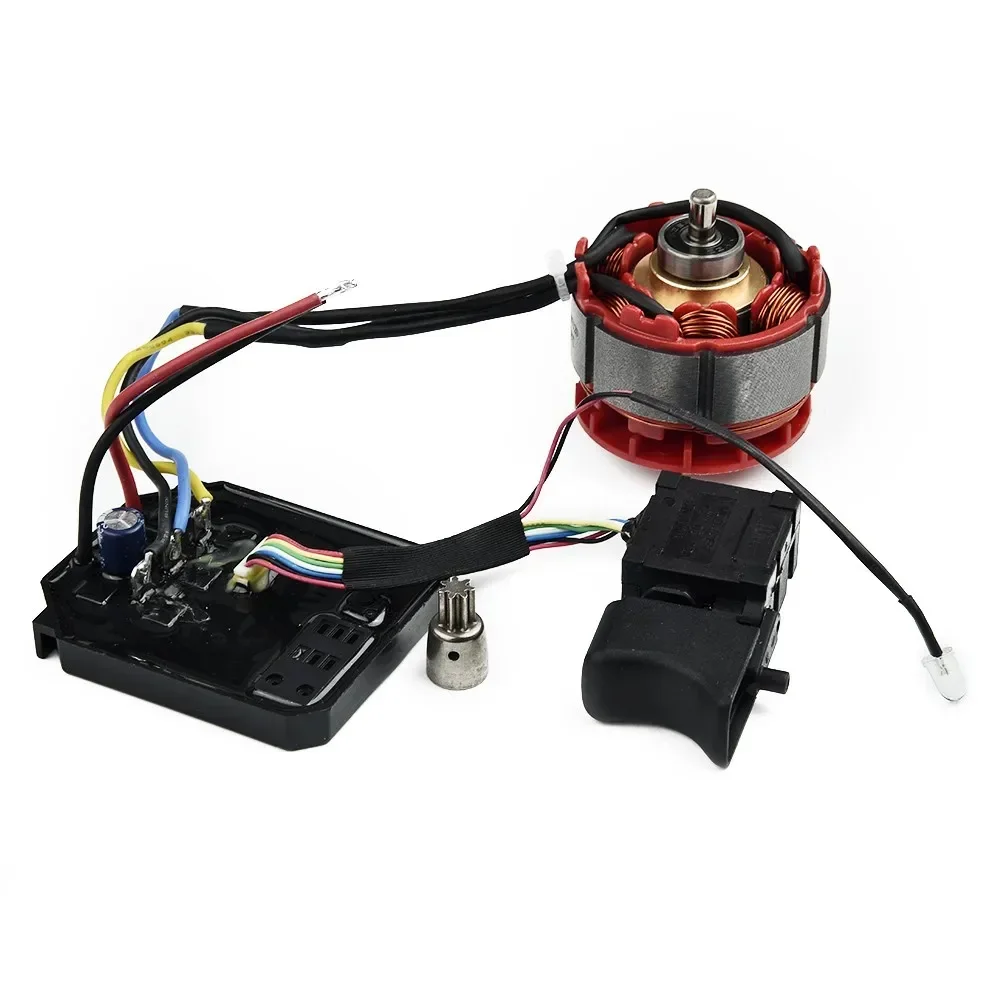 

Electric Wrench Brushless Motor Assembly A Set Motor+Control Panel+Switch+Gear For 2106/161/169 Brushless Electric Wrench
