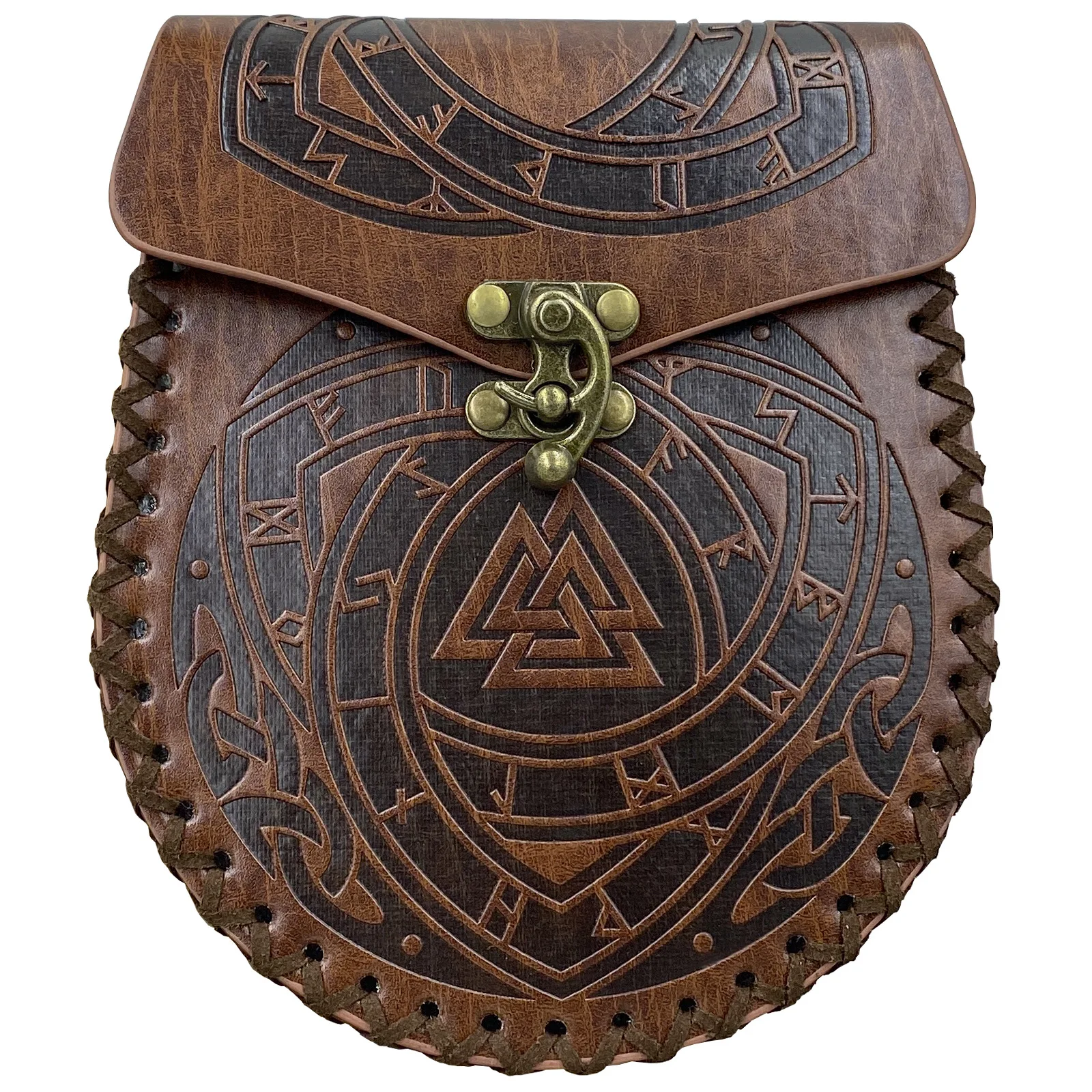 Minibolsa Medieval para hombre y mujer, cinturón de caballero Vikingo, Guerrero, Pirata, accesorios de fiesta, disfraz de Cosplay