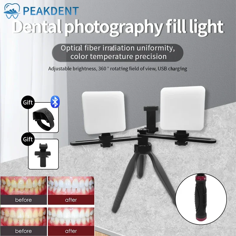 Lampada per fotografia intraorale dentale lampada a LED lampada per riempimento orale attrezzatura per ortodonzia lampada fotografica per il trattamento dell'odontoiatria