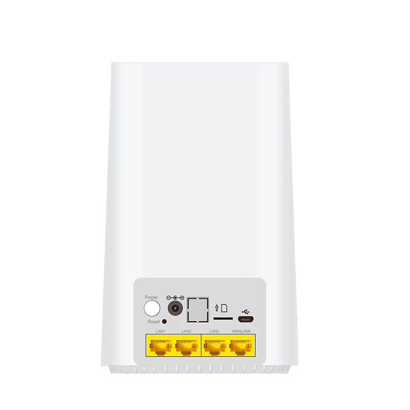 EATPOW-enrutador WiFi 5G de alta velocidad, enrutador de red de 2,4G + 5G, puertos LAN Gigabit 4X con ranura para tarjeta SIM, antena integrada de 5G