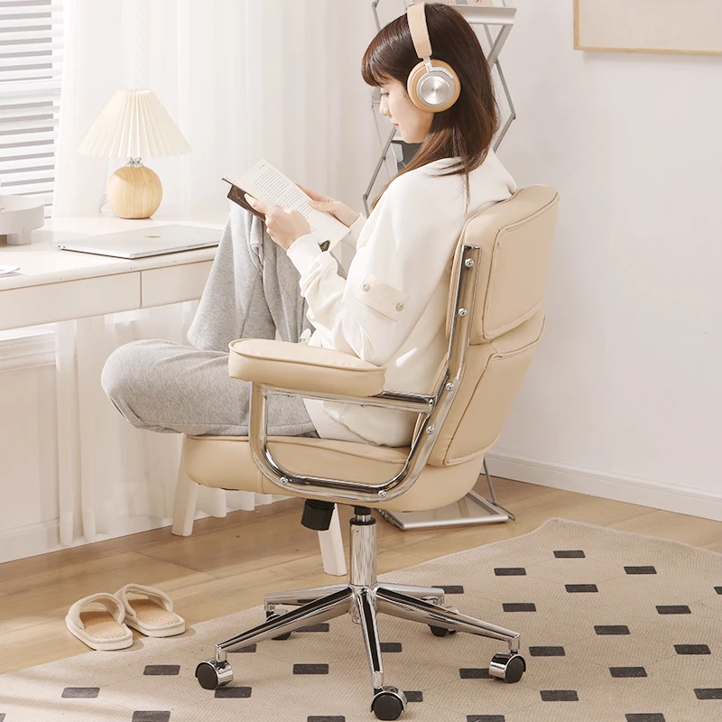 Armchairs Furniture Home Office Desk Chairs Backrest Chair Design Advanced Comfortable Game Height Adjustable Lazy Chaise Work image 2