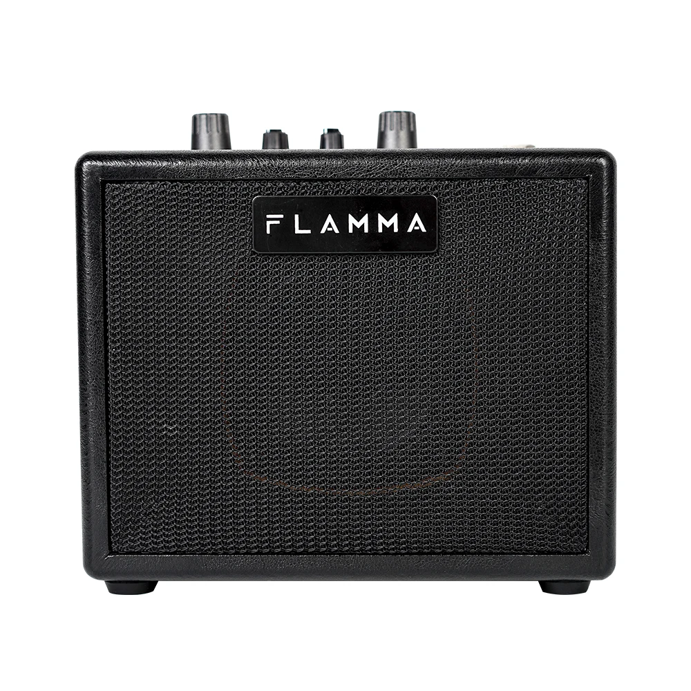 Imagem -02 - Amplificador de Guitarra Elétrica Amplificador Bluetooth Combo Alto-falante Mini Portátil com Preamp 40 Drum Machine Amp Flamma-fa05