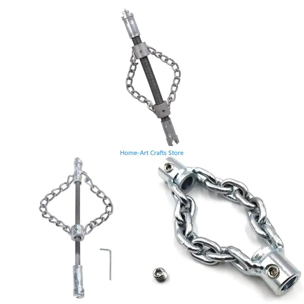 Y3NA High Adaptability Drain Cleaner Clog Removal Chain For Household Public Facility