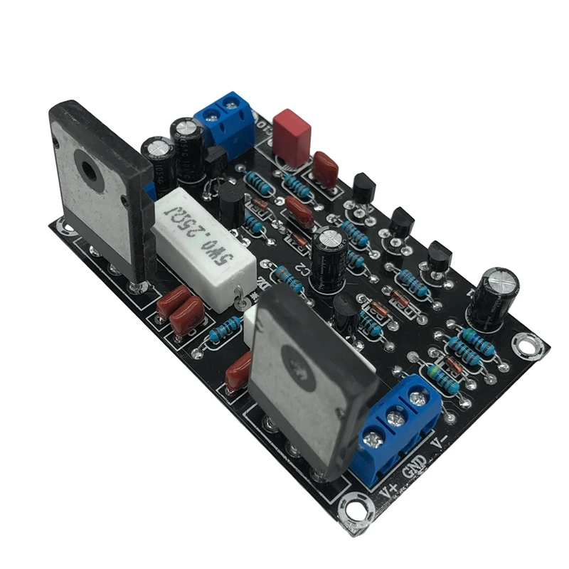 2SC5200+2SA1943 Mono Channel 100W HIFI Audio Power Amplifier Board High-Power Mono