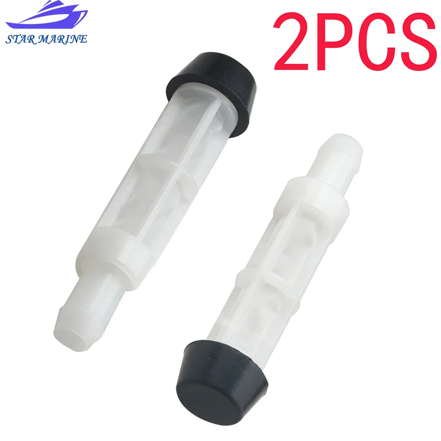 

2PCS 6YJ-24260 Fuel Filter 6YJ-24260-00 2 Stroke 9.9-85HP 4 Stroke F15-F40 For Yamaha Outboard Motor 6YJ-24260-00-00