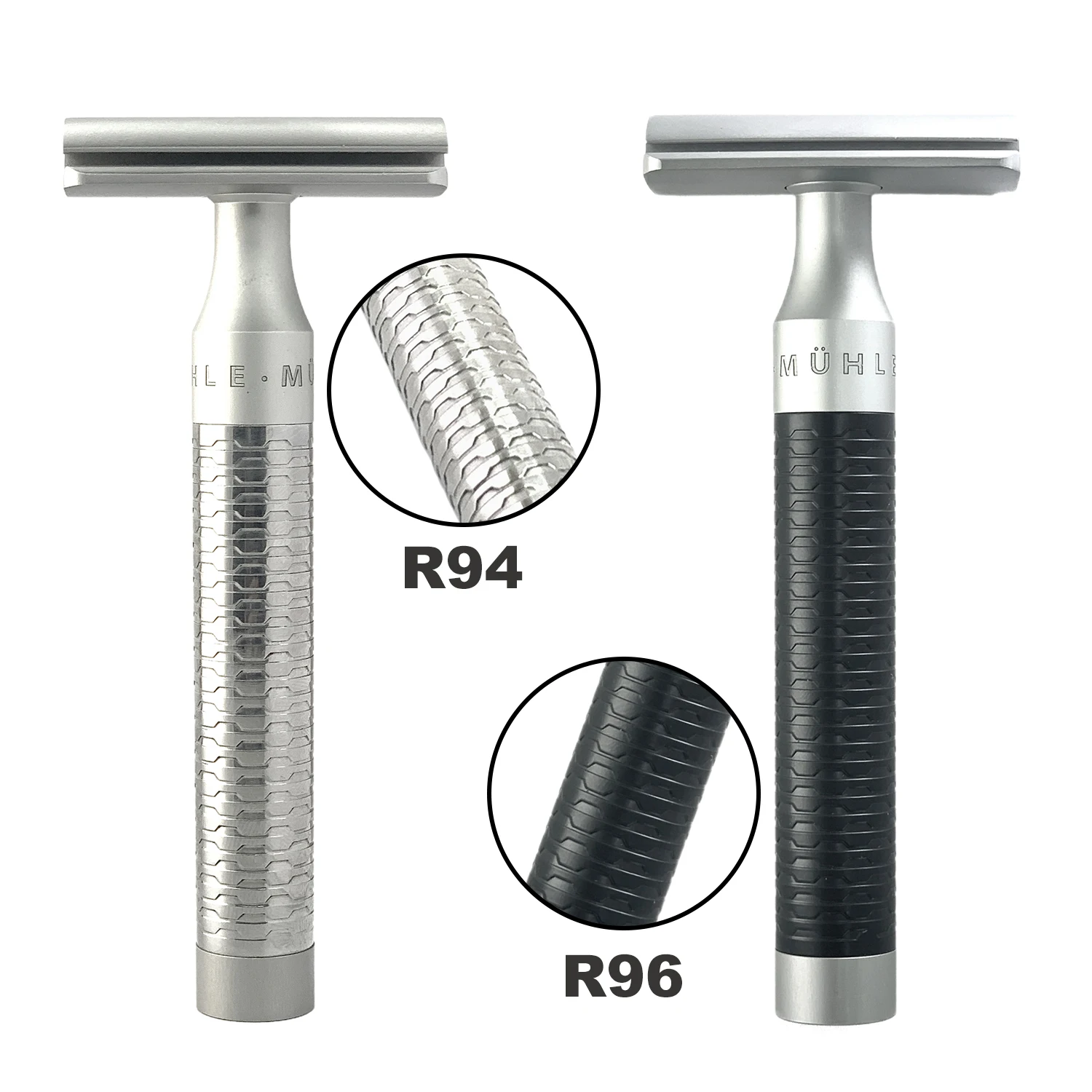 ROCCA series double-edged stainless steel safety shaver, men's shaver, women's hair removal tool, suitable for daily use, barber