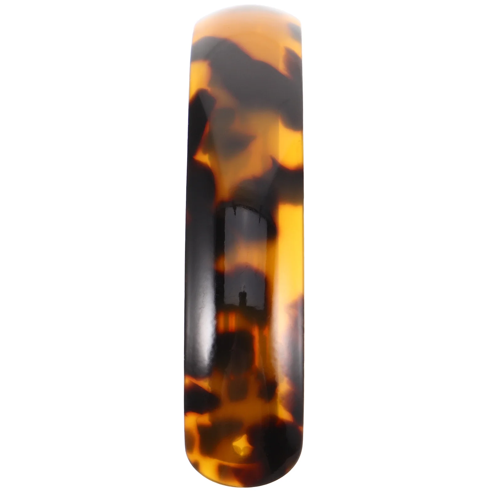 

Leopard Print Snap Hairpins Stylish Updos Secure Design Durable Hair Clips for Thin Hair Women Vintage Accessories