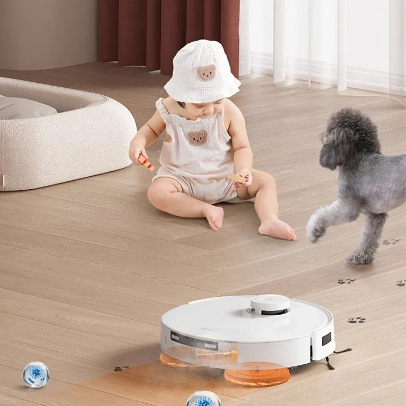 Ecovacs T30 PRO PLUS Robotic Vacuum Cleaner with Automatic Anti Entanglement and Fully Automatic Sweeping and Mopping System