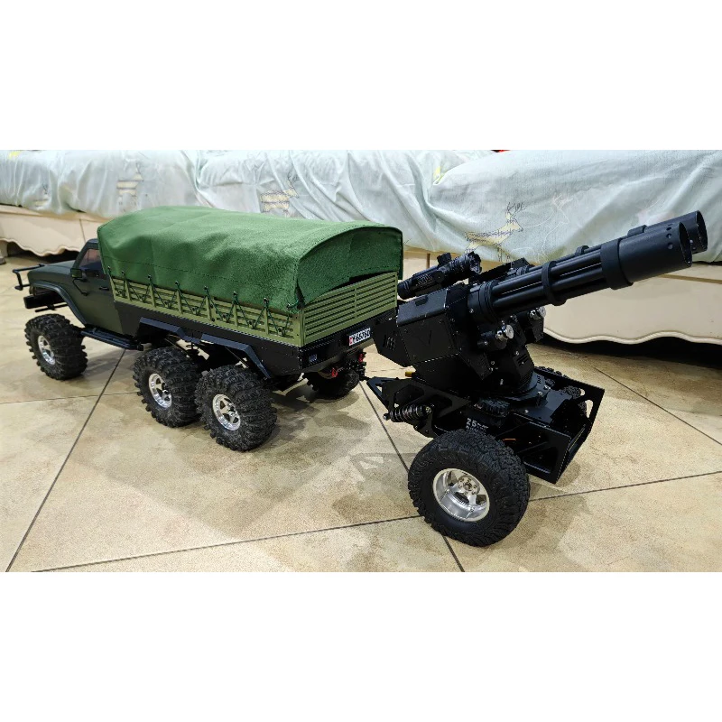 1/8 Scale Crawler Van-type Cargo Box Military Truck Box Non-destructive Installation Suitable for Crossrc Bison RC Crawle