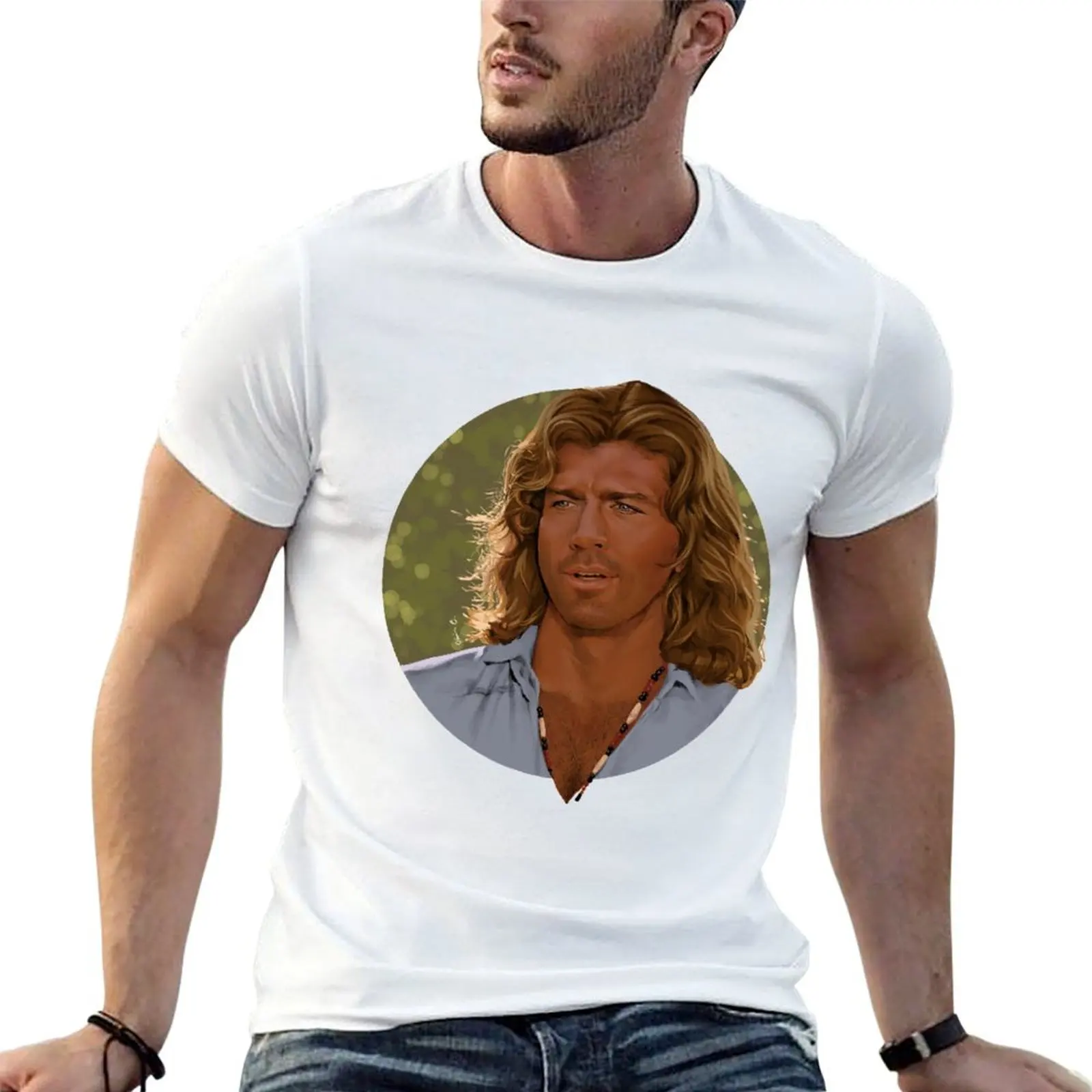 

T-Shirt cotton Byron 100% man t oversize t shirts shirts anime