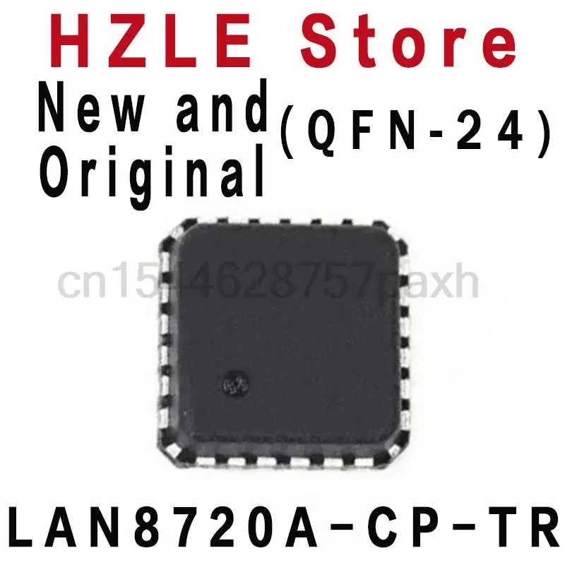 5PCS New and Original LAN8720 LAN8720A 8720A  QFN-24 RONNY IC  LAN8720A-CP-TR