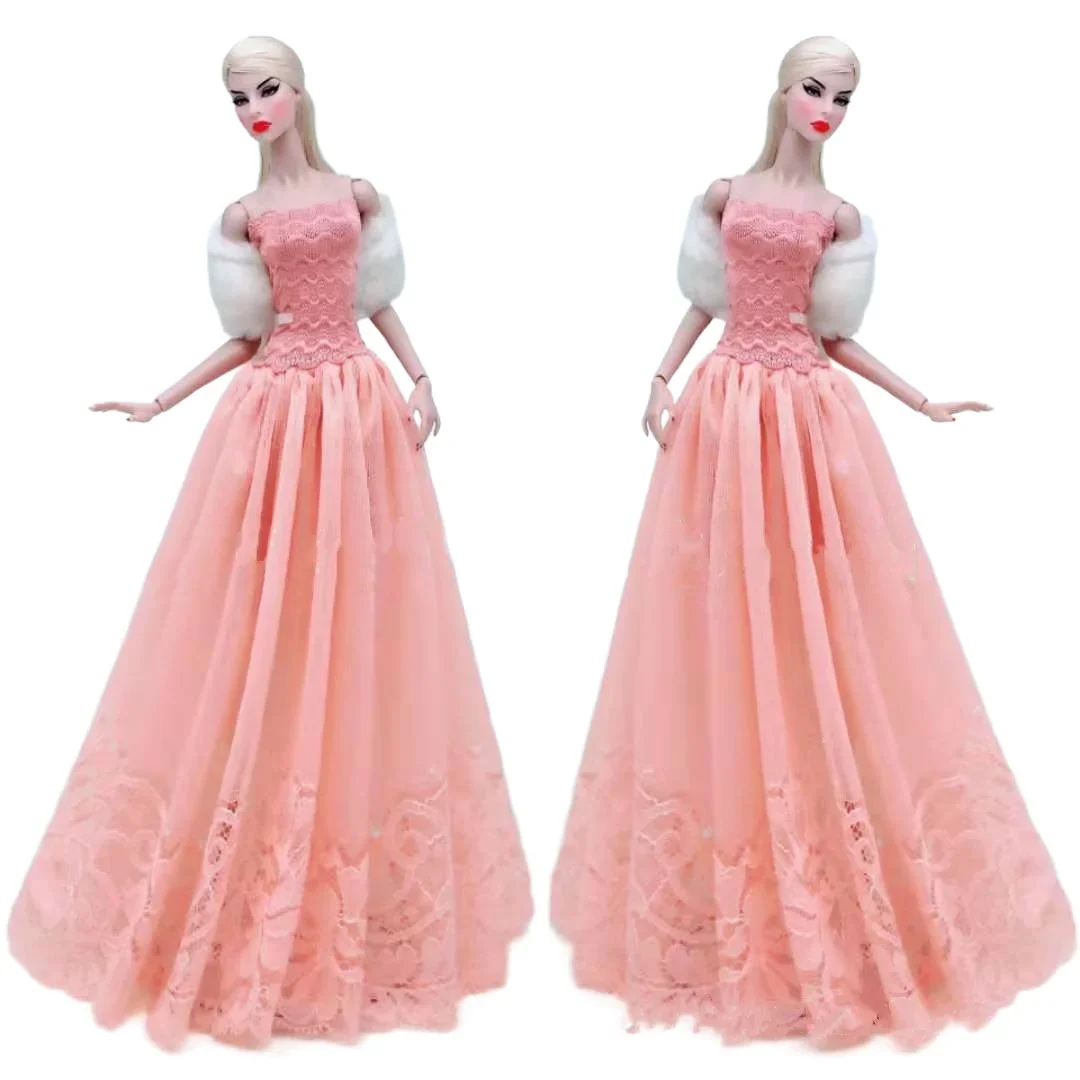 Mode Bloemen Prinses Jurk 1/6 Bjd Kleding Set Voor Barbie Doll Kleding Outfits Shirt Rok Party Gown 11.5 "Poppen accessoires