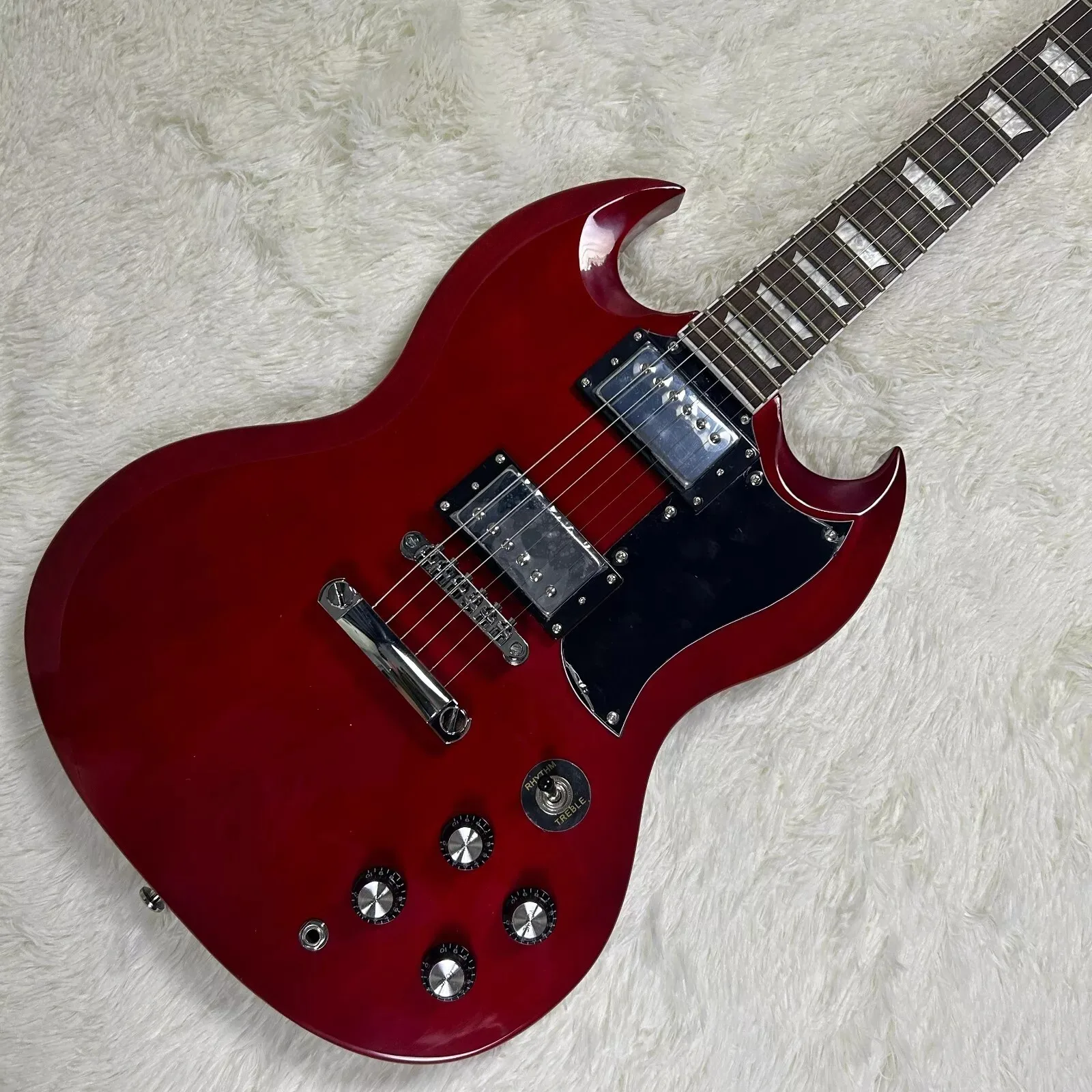 SG  Guitar Red Color Body Rosewood Fretboard 6 String