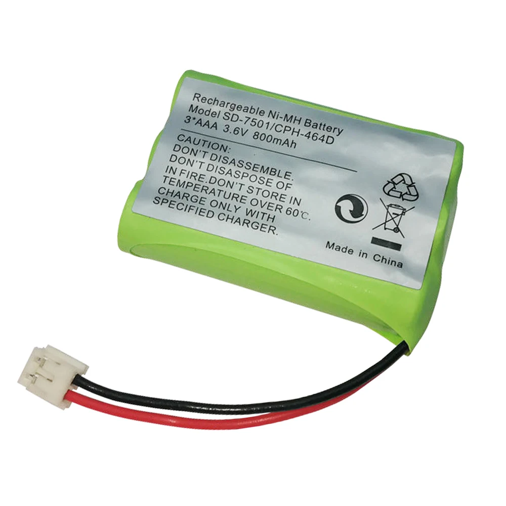 Akumulator Ni-MH 3.6V 800mAh dla SD-7501 v-tech 89-1323-00-00 AT & T Lucent 27910 CPH-464D 3 * AAA 3.6V wymienna bateria