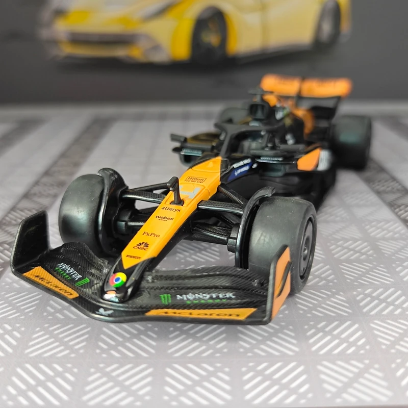 

1:32 Simulation McLaren F1 Formula Racing MCL38 Alloy Car Model Static Ornament Collection Gift
