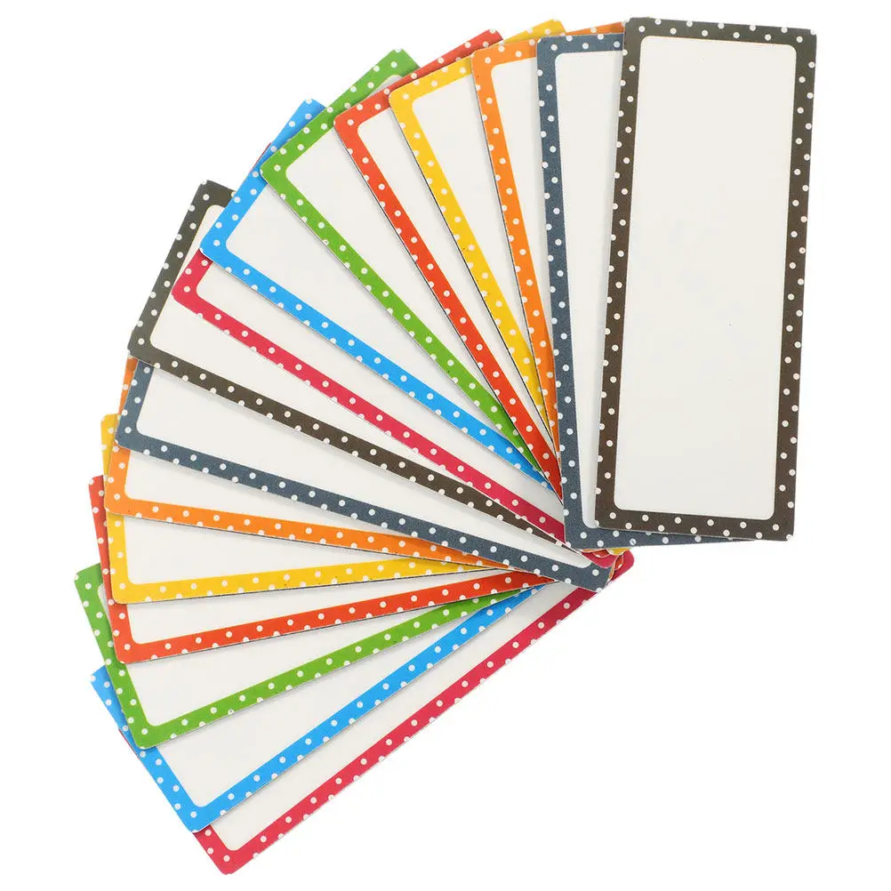 

24 шт. многоразовые магнитные именные бирки для холодильника, доски, шкафчиков, с возможностью письма, сухостираемые наклейки-полоски