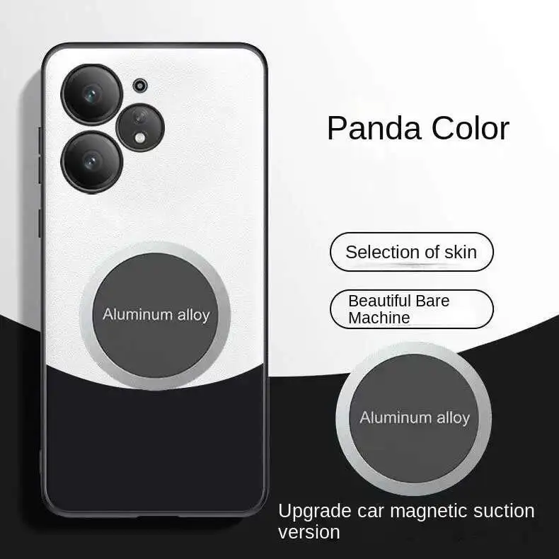 ل Realme Neo7 Turbo Se Gt7 Pro Gt7t Neo 7Turbo للصدمات Funda الغطاء الخلفي حماية الكاميرا حافظة جلدية مغناطيسية فاخرة