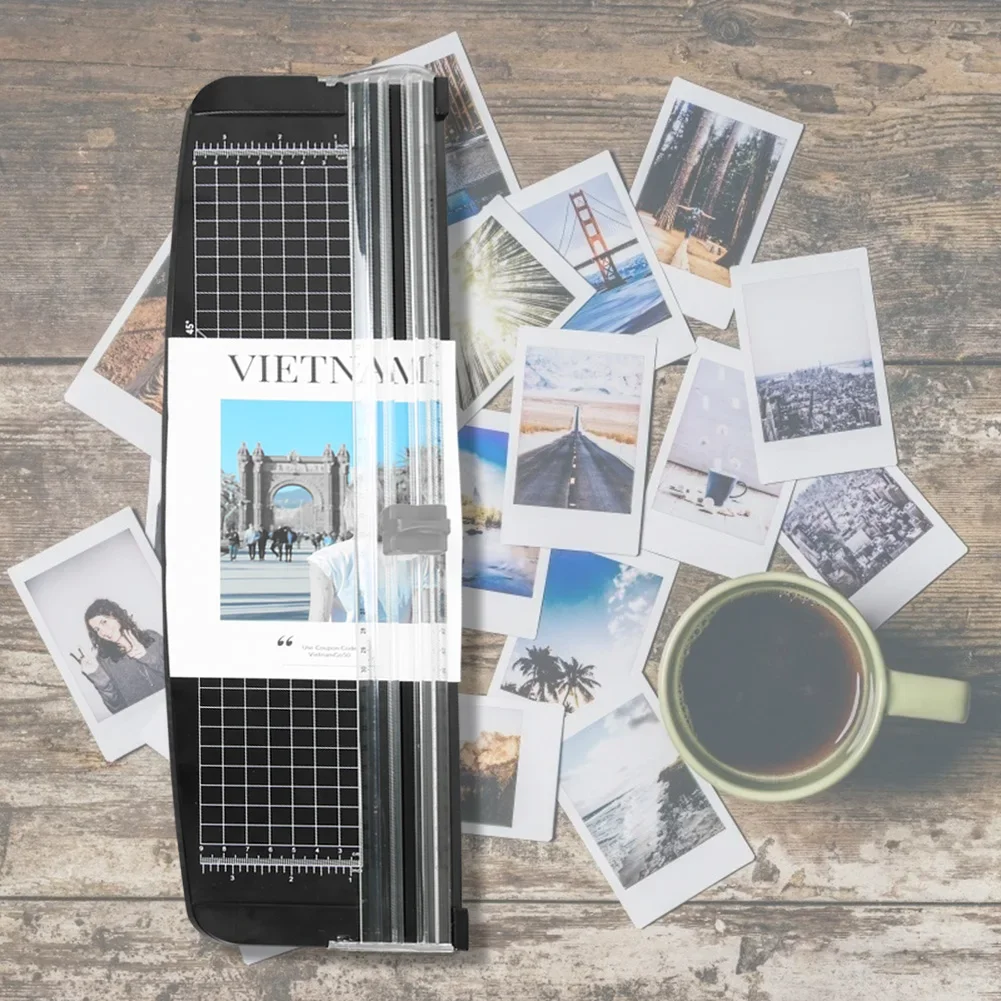 Taglierina per carta A3/A4 Trimmer per foto Lame da taglio per carte con base in plastica Strumento artigianale Macchina da taglio per carta Dropshipping