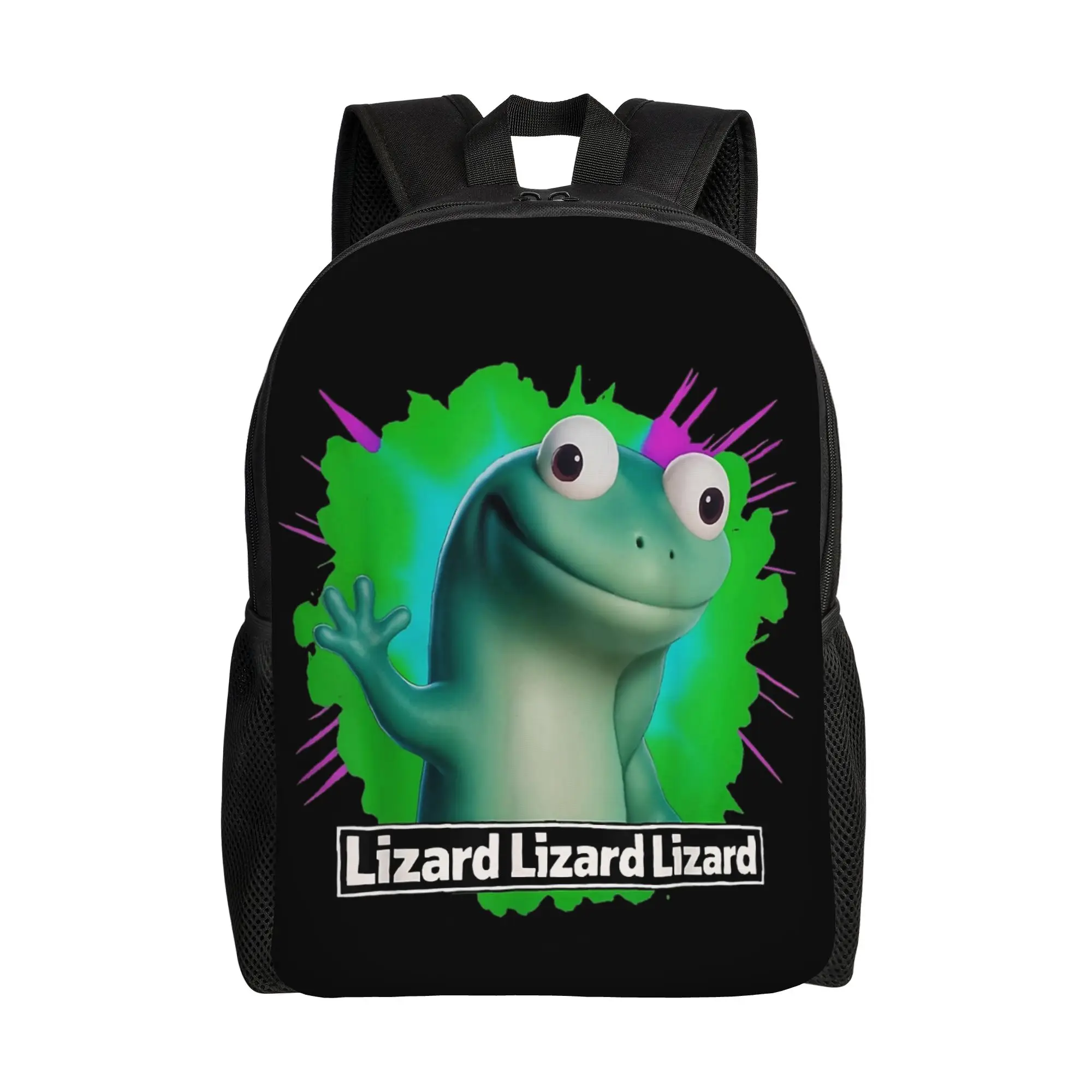 

Рюкзак Weirdcore Animal Tom Lizard Lizard Meme: модный, для старшей школы, деловой, повседневный, студенческий, спортивный, наплечная сумка