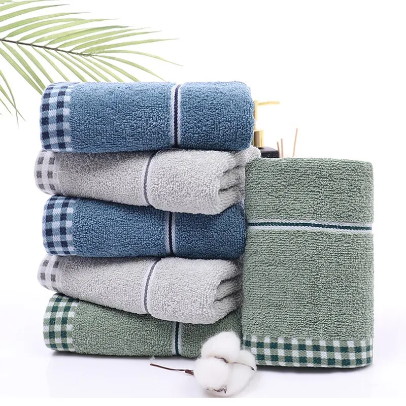 Cotton Towel Thickened Strong Absorbency No Hair off Bathroom Face Towel Soft and Comfortable