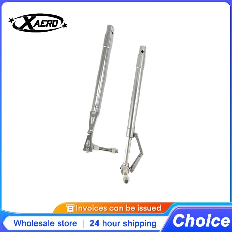 

Metal Shock Absorbing Landing Gear 115mm 125mm 135mm 145mm 175mm 185mm for RC Airplane Helicopter Drone FPV Model Aircraft Parts