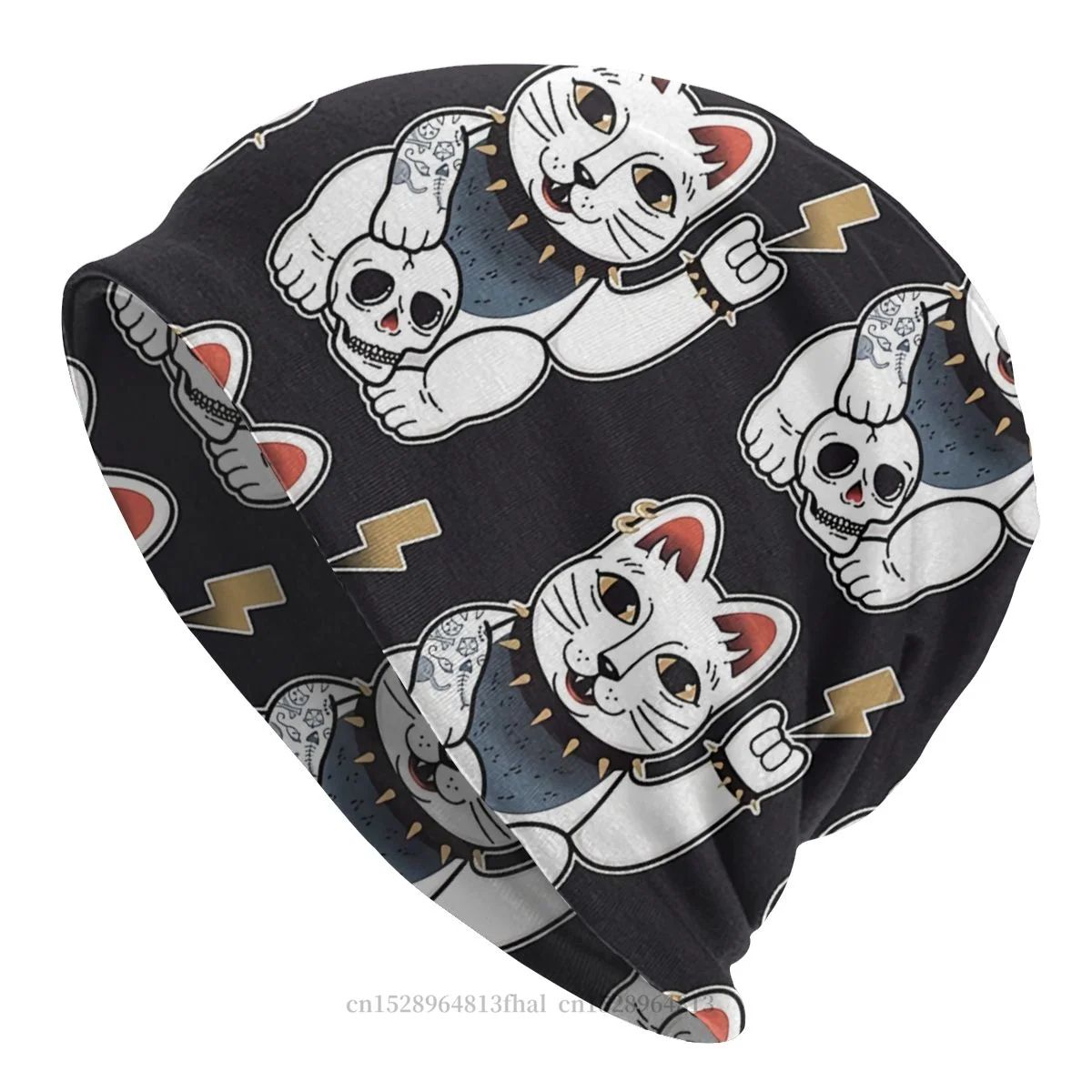 

Головной убор шапки для мужчин и женщин Мужская тонкая шапка Neko с татуировкой осень-весна теплая шапка хип-хоп шапочки шапка s