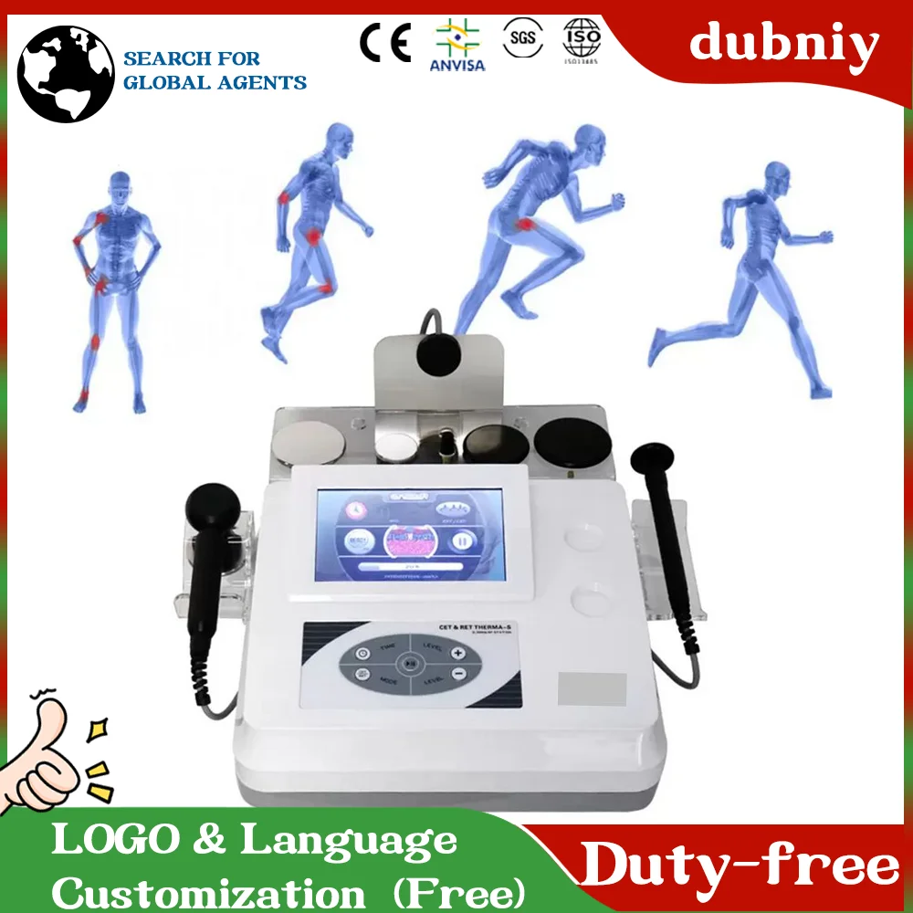 Indiba Deep Beauty Body Slimming Tecar Therapy Face Lifting System High Frequency 448Khz Weight Loss Machine Spain Technology