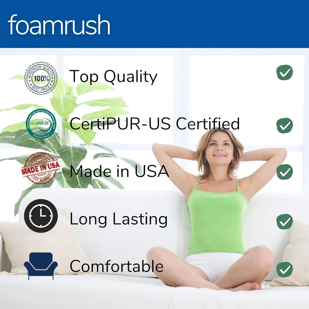 Mittelfeste 6-Zoll-Gel-Memory-Schaum-Matratze für Wohnmobil-Etagenbetten (42 x 80) – bequemer Austausch der Druckentlastungsmatratze