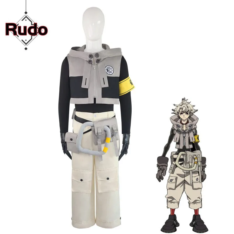 

2025 Gachikuta Rudo Cosplay Costume Comic Con Cosplayer Uniform Set Carnival Halloween Men And Women Anime Clothing